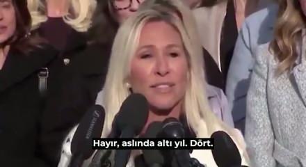 Cumhuriyet&ccedil;i vekil Taylor Greene Trump'ı hedef aldı