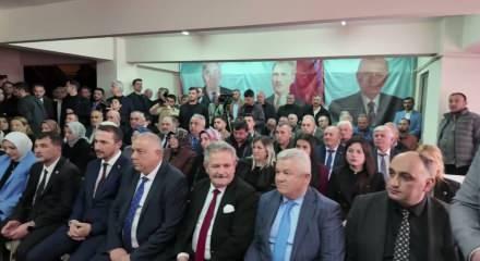 Adalet Bakanı G&uuml;rlek, AK Parti D&uuml;zce İl Başkanlığında konuştu