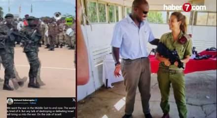 Afrika &uuml;lkesinden skandal İsrail paylaşımı!