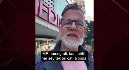 Amerikalı Gazi T&uuml;rkiye&rsquo;nin sağlık sistemine hayran kaldı