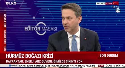 Bakan Bayraktar "T&uuml;rkiye'nin tedarikle ilgili bir sıkıntısı yok" dedi