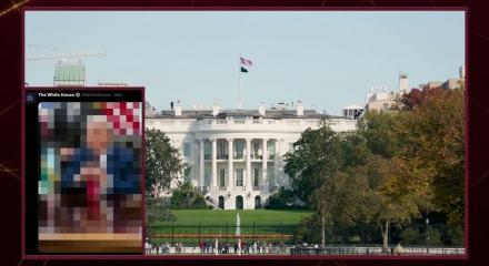 Beyaz Saray&rsquo;dan merak uyandıran paylaşım: Piksel piksel tehdit i&ccedil;eriyor