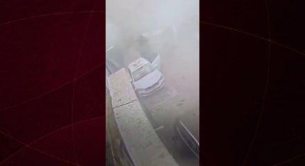 İran'ın &ccedil;ok par&ccedil;acıklı f&uuml;zeleri demir kubbeyi deldi