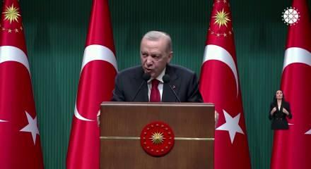 Cumhurbaşkanı Erdoğan: T&uuml;rkiye, doğruya doğru, yanlışa yanlış diyebilme cesareti g&ouml;steren nadir &uuml;lkelerden biridir