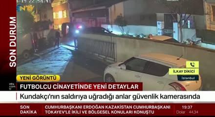 Futbolcu cinayetinde saldırının g&uuml;venlik kamerası g&ouml;r&uuml;nt&uuml;leri ortaya &ccedil;ıktı 