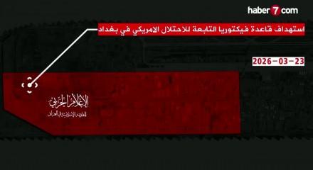 Iraklı Şii milis grup, ABD'nin Victoria &Uuml;ss&uuml;'ne d&uuml;zenlediği İHA saldırısı g&ouml;r&uuml;nt&uuml;lerini paylaştı