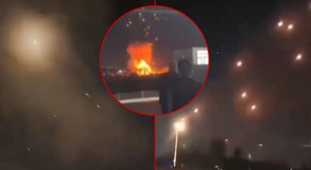  İran, Erbil'de ve İsrail'in g&uuml;neyini hedef alan iki dalga halinde misilleme yaptı