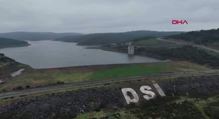 İstanbul'da barajların doluluk oranı y&uuml;zde 51&rsquo;i ge&ccedil;ti