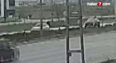 Kayseri'de 2 kişinin &ouml;ld&uuml;ğ&uuml; kazanın g&ouml;r&uuml;nt&uuml;leri ortaya &ccedil;ıktı