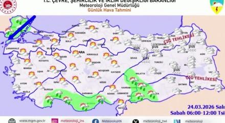Meteoroloji uyardı: T&uuml;rkiye&rsquo;de yağmur, kar ve fırtına geliyor