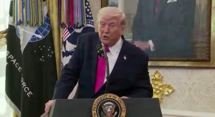 Trump: İran'ın f&uuml;ze stoku t&uuml;kendi