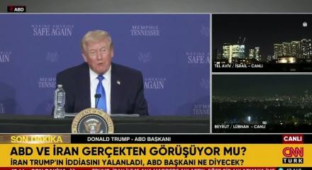 Trump'ın 'm&uuml;zakere' a&ccedil;ıklaması: İran'dan jet yalanlama