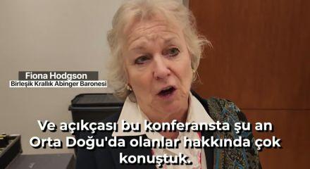 Abinger Baronesi Fiona: '&Ccedil;atışmalar kadınları orantısız şekilde etkiliyor'