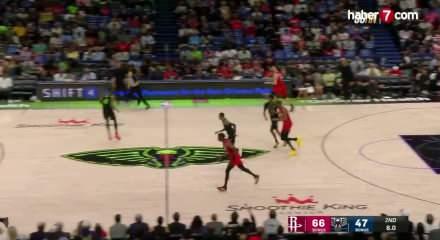 Şeng&uuml;n fırtınası! Houston, New Orleans&rsquo;ı farklı ge&ccedil;ti