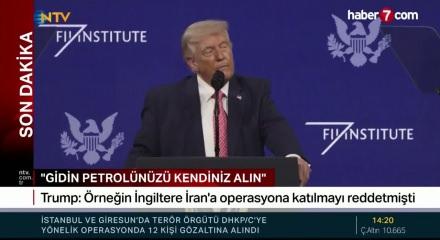 ABD Başkanı Trump'tan NATO m&uuml;ttefiklerine sert H&uuml;rm&uuml;z &ccedil;ıkışı: "Kendi başınıza savaşmayı &ouml;ğrenin"