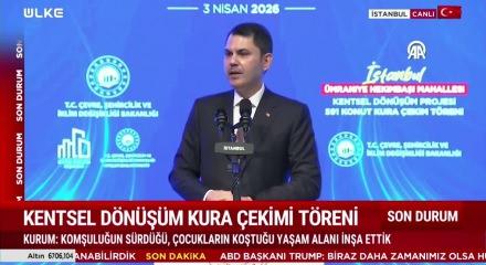 Bakan Murat Kurum "3 Milyon TL'ye kadar kredi desteği" a&ccedil;ıklamasında bulundu