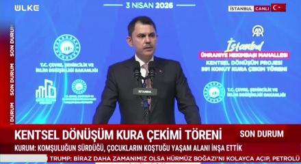 Bakan Murat Kurum "3 Milyon TL'ye kadar kredi desteği" verileceğini a&ccedil;ıkladı