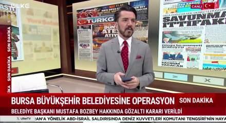 Bursa B&uuml;y&uuml;kşehir Belediye Başkanı Mustafa Bozbey g&ouml;zaltına alındı