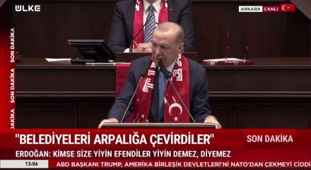 Cumhurbaşkanı Erdoğan "Savaşın birinci sorumlusu İsrail'dir"dedi...