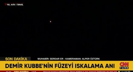 Demir Kubbe ıskaladı İran'ın f&uuml;zeleri İsrail'in kalbini vurdu