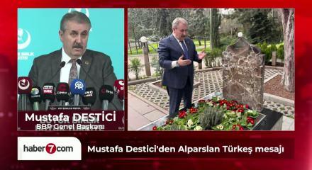 Destici&rsquo;den T&uuml;rkeş&rsquo;in vefat yıl d&ouml;n&uuml;m&uuml;nde anlamlı ziyaret