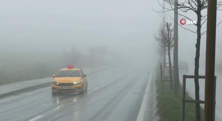 İstanbul&rsquo;da yoğun sis etkili oluyor