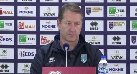 Kosova Teknik Direkt&ouml;r&uuml; Franco Foda'dan dev ma&ccedil; &ouml;ncesi a&ccedil;ıklamalar