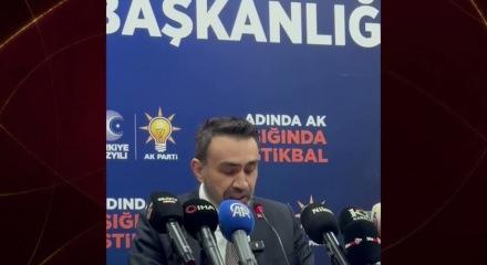  Mersin'de AK Parti İl Başkanı Aldemir'den CHP'li belediyelere tepki
