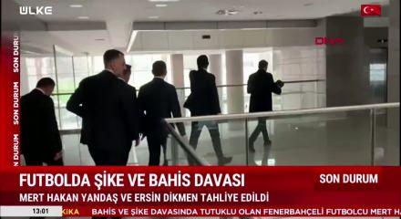 Mert Hakan Yandaş tahliye edildi
