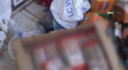 Mide bulandıran depo: Tarihi ge&ccedil;miş tonlarca b&ouml;cekli &uuml;r&uuml;n ele ge&ccedil;irildi