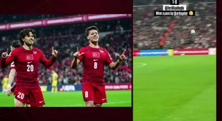 Milli takımın Romanya'yı yendiği ma&ccedil;ta gol&uuml; atan Ferdi Kadıoğlu tarihi gol&uuml;n perde arkasını anlattı!