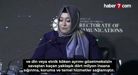 Sena Nur &Ccedil;elik Kanat: 'Cumhurbaşkanı Erdoğan pop&uuml;lizmi değil insanlığı tercih etmiştir'
