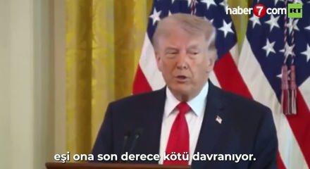 Trump'tan Macron'a eşi &uuml;zerinden nezaketsiz s&ouml;zler!