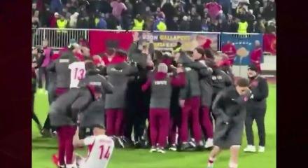 T&uuml;rkiye-Kosova ma&ccedil;ı sonrasında viral olan g&ouml;r&uuml;nt&uuml;