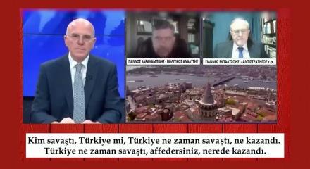Yunan televizyonunda evlere şenlik T&uuml;rkiye kavgası...Korku uykularını ka&ccedil;ırdı!