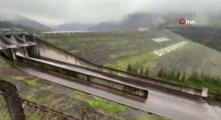  Yuvacık Barajı y&uuml;zde 93 doldu, kapaklar a&ccedil;ıldı