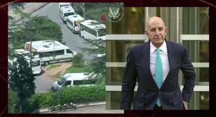 ABD B&uuml;y&uuml;kel&ccedil;isi Tom Barrack saldırıyı kınadı, T&uuml;rk g&uuml;venlik g&uuml;&ccedil;lerini takdir etti