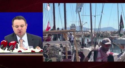 Adalet Bakanı G&uuml;rlek'ten Sumud Filosu mesajı