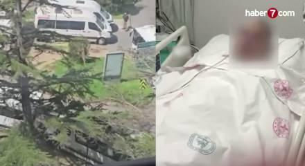 İsrail Konsolosluğu &ouml;n&uuml;nde arabanın altına eğilip ter&ouml;risti vuran polisten mesaj var