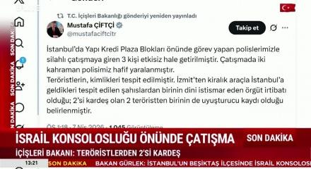 Bakan &Ccedil;ift&ccedil;i a&ccedil;ıkladı: Levent'teki &uuml;&ccedil; silahlı saldırganın kimliği tespit edildi! 2'si kardeşmiş