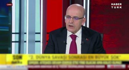 Bakan Mehmet Şimşek savaşın piyasalara etkisini &ouml;nlemek i&ccedil;in alınan tedbirleri a&ccedil;ıkladı