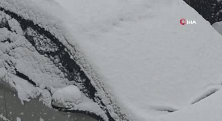 Bitlis'te nisanda kara kış: 84 k&ouml;y yolu ulaşıma kapandı