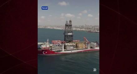 &Ccedil;ağrı Bey derin deniz sondaj gemisi Somali'ye ulaştı