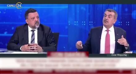 Canlı yayında Bakan Tekin&rsquo;den sert yanıt: &ldquo;Yaptırmam kardeşim&rdquo;