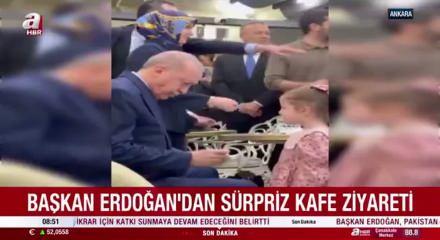 Cumhurbaşkanı Erdoğan'dan s&uuml;rpriz ziyaret