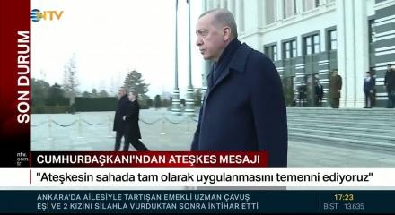 Cumhurbaşkanı Erdoğan'ın barış diplomasisi trafiği