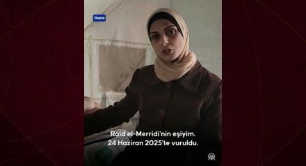 Gazze'de s&ouml;zde yardım noktasında başından vurularak fel&ccedil; olan Raid, acılar i&ccedil;inde kıvranıyor