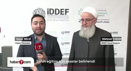 İDDEF&rsquo;ten Uluslararası Eğitim Vizyonu: 30 &uuml;lkeden alimler İstanbul&rsquo;da buluştu