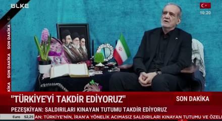 İran Cumhurbaşkanı Pezeşkiyan'dan "T&uuml;rkiye'yi takdir ediyoruz" a&ccedil;ıklaması 