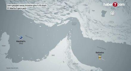 İran'dan son 24 saatte 15 gemiye "H&uuml;rm&uuml;z ge&ccedil;iş izni"